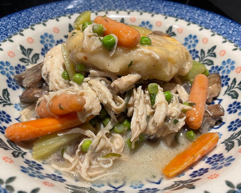 Biscuit Chicken Pot Pie