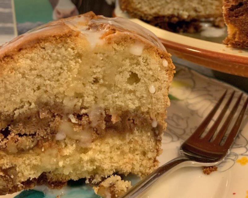 Cinnamon Streusel Coffee Cake