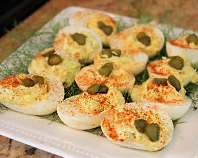 Deviled Eggs – The Farmer’s Cow