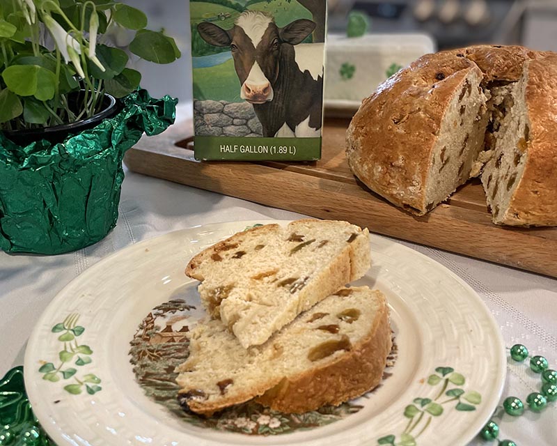 Irish Soda Bread with Homemade Buttermilk