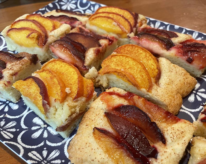 Stone Fruit Shortbread