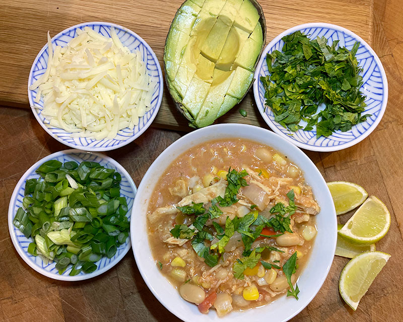 Creamy White Chicken Chili