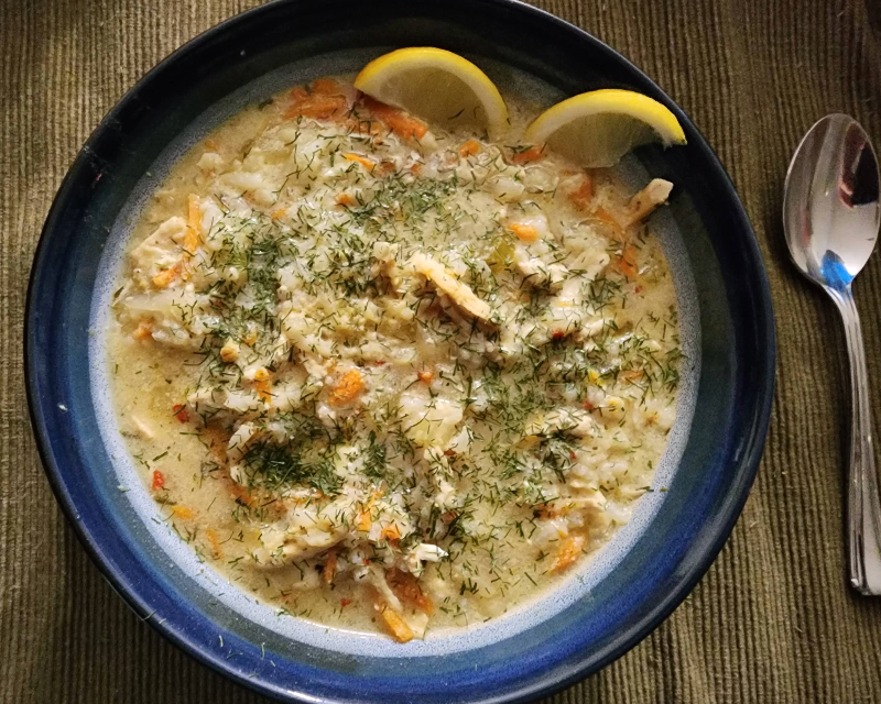 Greek Lemon Chicken Soup