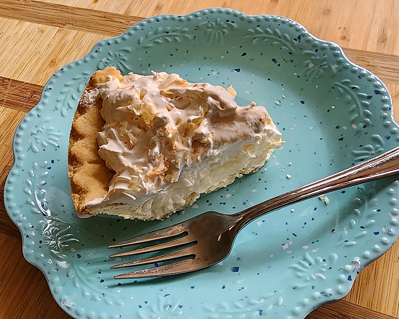 Cow-conut Cream Pie