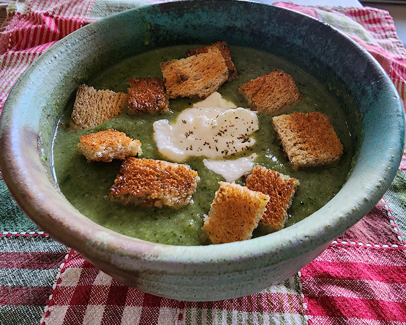 Creamy Spinach Soup