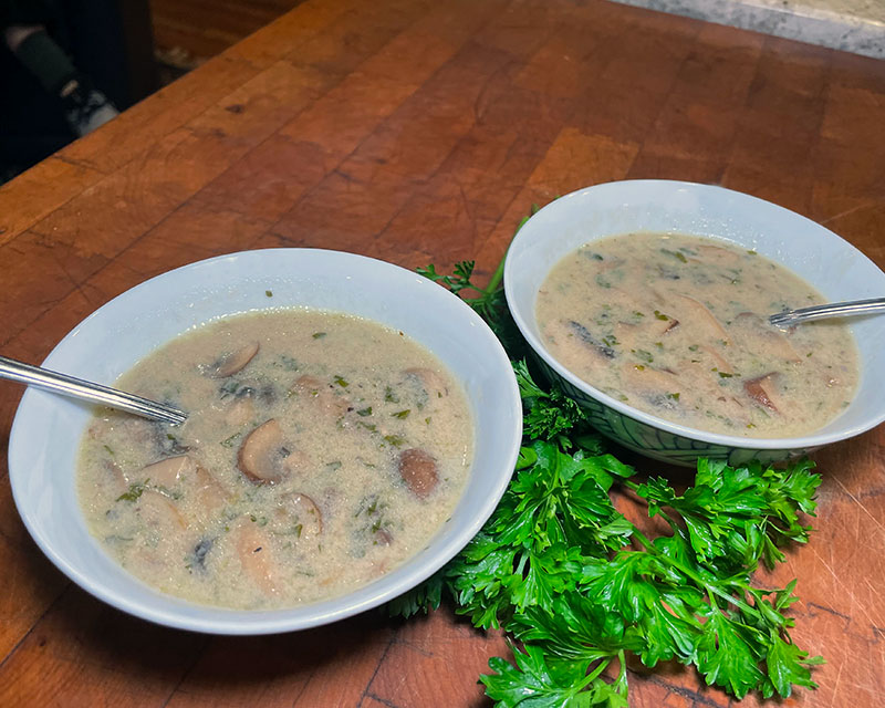 Classic French Mushroom Soup