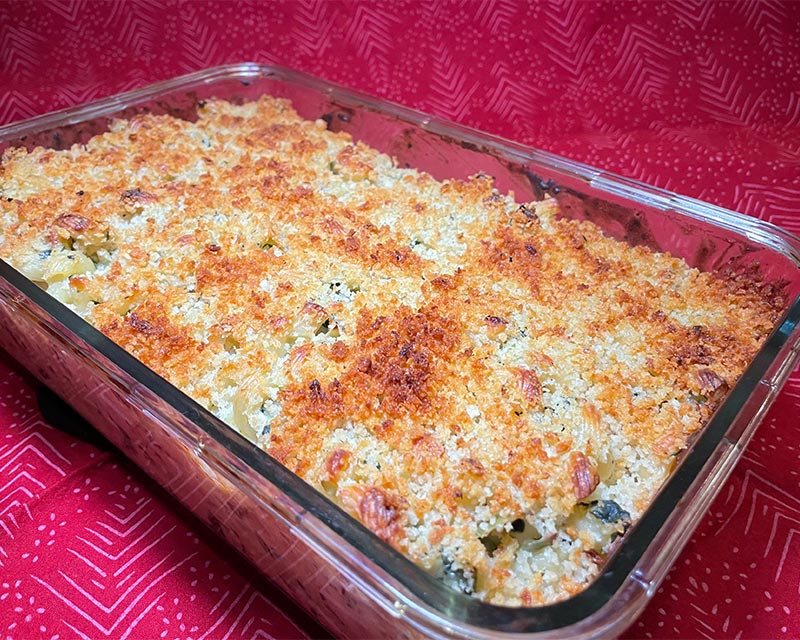 Spinach Artichoke Mac & Cheese