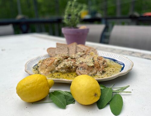 Milk-braised Chicken with Herbs