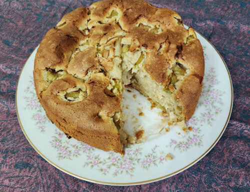 Rustic Rhubarb Cake