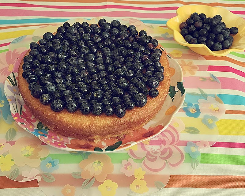 Summer Lemon Sponge Cake