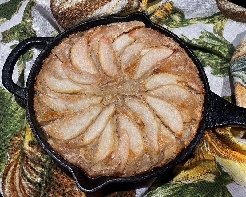 Harvest Pear Clafoutis