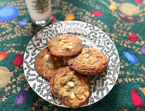 White Chocolate Cranberry Christmas Cookies