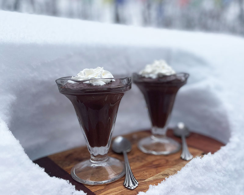 Hot Chocolate Custard