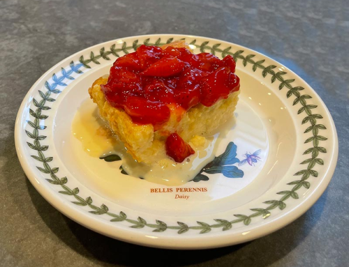 Lemon-Strawberry Tres Leches Cake