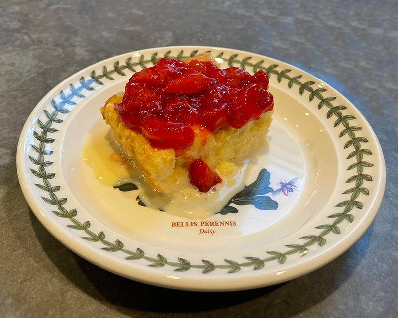 Lemon-Strawberry Tres Leches Cake