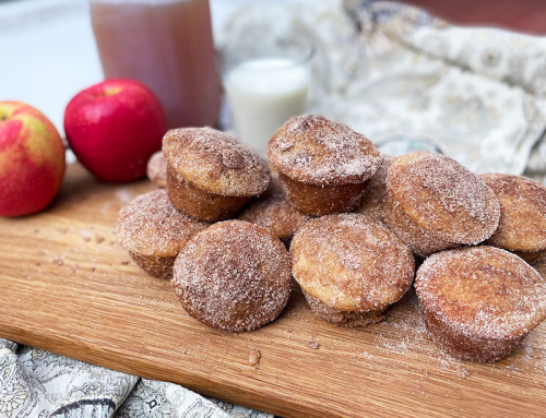 Farmhouse Apple Cider Donut Muffins
